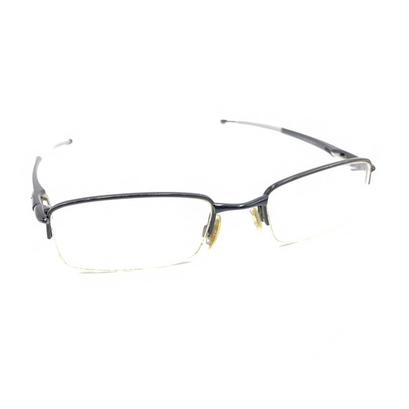 Oakley Rhinochaser OX3111-0252 Satin Black Half Rim Eyeglasses Frames 52-19 143 - Picture 1 of 12